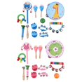 thumbnail image 3 of Kit de instrumentos musicales para niños, juego de percusión para niños, juguete de educación temprana, niño Feliz Sencillez, 3 of 5