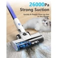 thumbnail image 2 of Pre-Owned Used Corded Stick Vacuum - 26Kpa 600W Powerful Suction, LED Floor Head | Lightweight Handheld for Carpet, Hard Floor & Pet Hair, 2 of 8