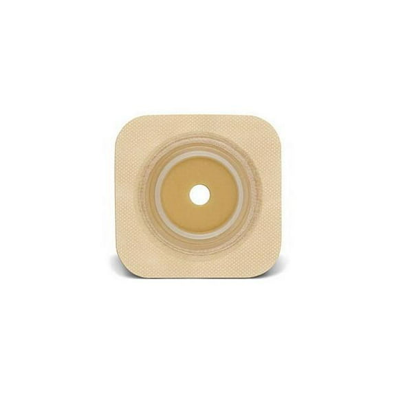 Sur-fit Natura Durahesive Cut-to-fit Skin Barrier 4" X 4", 1-1/4" Flange Part No. 413164 (10/box)