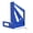Blue-Metric, variant on Riousery 3D Multi-Angle Measuring Ruler Red Metric Woodworking Tool (4.41 x 3.11 x 3.23 inches / 11.2 x 7.9 x 8.2 cm) Precise Aluminum Alloy Carpenter Square Scribing & Layout Gauge