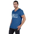 thumbnail image 4 of Inkmeso V-Neck Tee Shirt For Men's Graphic Printed I'm A Gamer Dad Like A Normal Dad Only Much Cooler Tshirt For Gamer Dad, 4 of 6