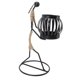 thumbnail image 5 of Candelabro, Figura Rústica Negra, Candelabro Para Niño o Niña, Adorno para Dormitorio, Comedor, Descrito, Sala de Estar, Artesanía de Resina, Centros de, 5 of 7