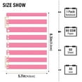 thumbnail image 3 of Ckdifva Pink Grids A5 Ring Binder Notebook Journey Note Diary College Ruled Study 60 Pages, 3 of 8
