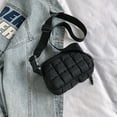 thumbnail image 3 of Bolso Acolchado A Cuadros Cruzado Cierre para Mujer Bolsos Diarios, 3 of 9