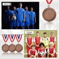 thumbnail image 6 of Uxcell Award Medal, Prize Medal Winner Award with Neck Ribbon for Competitions Sport Games Spelling s Bronze, 6 of 7