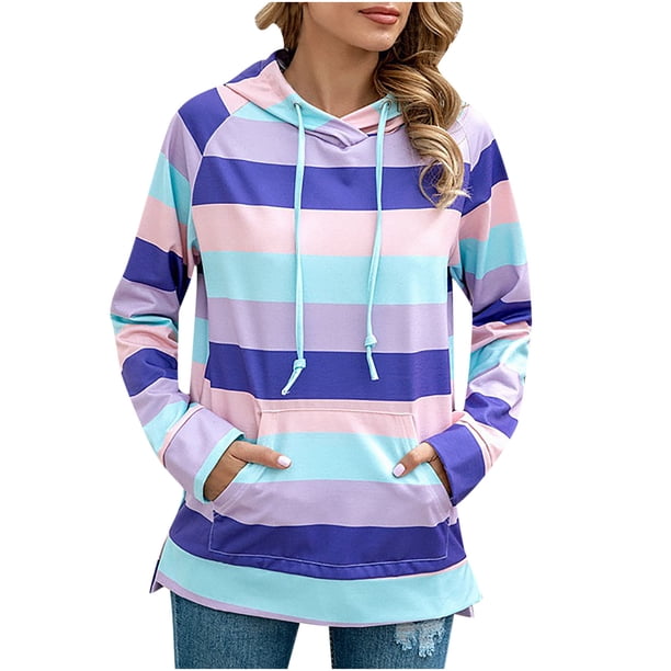 Sudadera con capucha y cordón con estampado informal a la moda para mujer, además de sudadera de terciopelo, blusa Fridja FKASFK5606