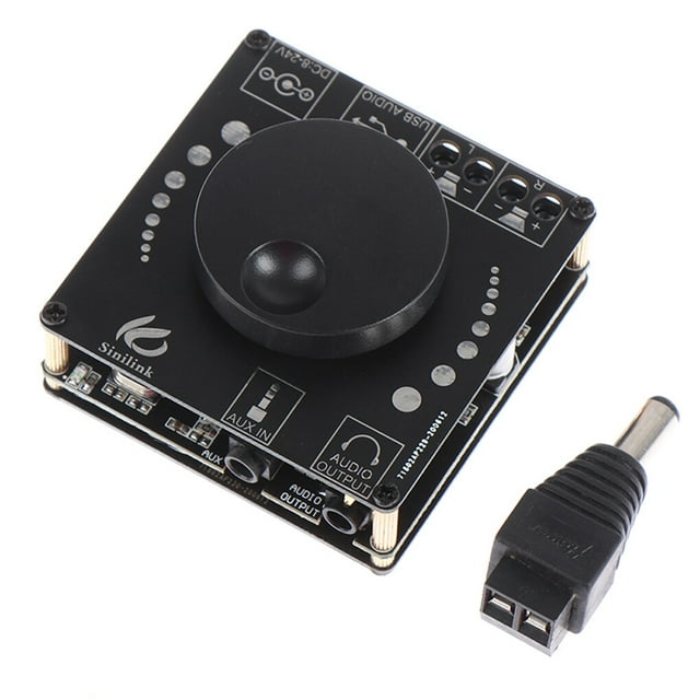 Guardoinrt Two Channels Digital for Amplifier Board Remote Control Adjustable Computer Bluetooth-compatible Module Audio Equipment