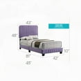 thumbnail image 4 of Twin Bed in Stunning Vibrant Purple for Any Bedroom Setting, 4 of 5