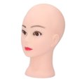 thumbnail image 1 of Cabeza Calva de atrenamiento de Maquillaje, Globos Oculares 3d reutilizables con práctica de maquillaje masaje de maniquí calvo peluces pantallas para gafas, 1 of 7