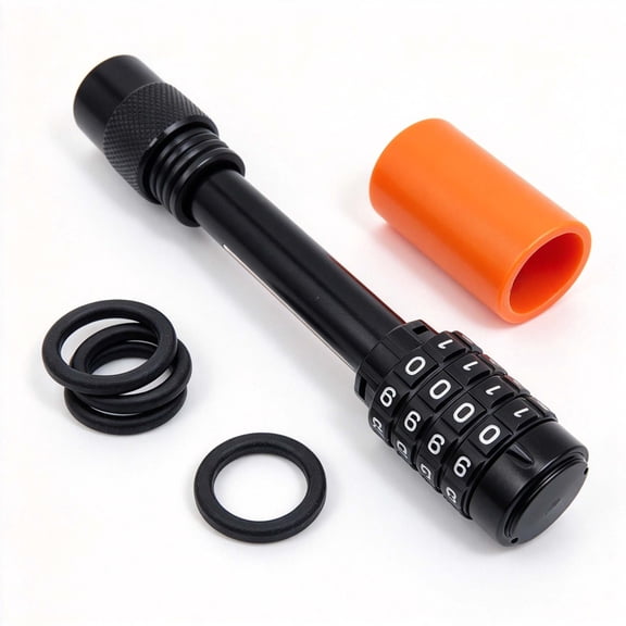AGDISH Tow Hitch Lock, 4 Digit Combination Hitch Lock, Anti-Theft Locking Hitch Pin, Trailer Hitch Pin Lock