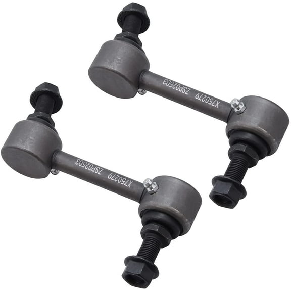 Detroit Axle - Rear 2pc Sway Bars for 07-12 Hyundai Santa Fe Veracruz, 09-10 Kia Borrego Sorento, 2 Stabilizer Sway Bar Links 2007 2008 2009 2010 2011 2012 Replacement