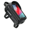 thumbnail image 1 of Lotpreco Bike Phone Mount Bag, Cycling Waterproof Front Frame Top Tube Handlebar Bag with Touch Screen Holder Case for iPhone Android Cellphones, Bike Accessories for Adult Bikes, 1 of 8