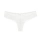 thumbnail image 1 of Gibobby Braguitas Slim Fit Mujeres Encaje Sexy T Pantalones Bragas cintura Tanga Bragas（Blanco， M), 1 of 3