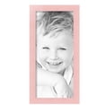 thumbnail image 2 of ArtToFrames 9" x 20" Pink Picture Frame, 9x20 inch Pink Wood Poster Frame (WOM-4120), 5 Pack, 2 of 7