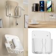 thumbnail image 2 of Wall Phone Holder None Drill Required for Most Smartphones with Charging Port and Remote Organizers, 2 of 12