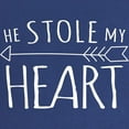 thumbnail image 2 of CafePress - He Stole My Heart Maternity Dark T Shirt - Maternity Dark T-Shirt, 2 of 3