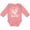 Mauve, variant on Inktastic Pop Pop's Little Sweetie with Pink Heart Cookie Boys or Girls Long Sleeve Baby Bodysuit