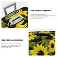 thumbnail image 5 of Balery Sunflowers In Vintage Luggage Cover Protector, Scratch And Dirt Resistant, Fits 18-32 Inch Luggage(excluding luggage) - Small, 5 of 9