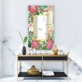 thumbnail image 4 of DESIGN ART Designart 'Efflorescent Gold Pink 4' Modern Mirror - Printed Wall Mirror 23.7in.x31.5in., 4 of 5
