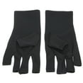 thumbnail image 3 of 1 par de guantes anti-UV con lámpara LED para curar uñas, protección UV, cuidado de la piel (negro), 3 of 14