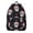 Skull and Bow, variant on Moth and Skeleton Gothic Pattern Backpack for School, Cute School Bag with Adjustable Shoulder Straps and Padded Back, 15.7"x11.8"x5.5"