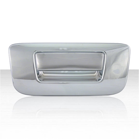 Tailgate Handle Cover for 2007-2014 GMC Sierra 2500/3500 HD w/o Keyhole - Chrome