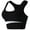Black, variant on Ohufall Sports Bras for Women, Women's Vest Yoga Comfortable Wireless Underwear Sports Bras
