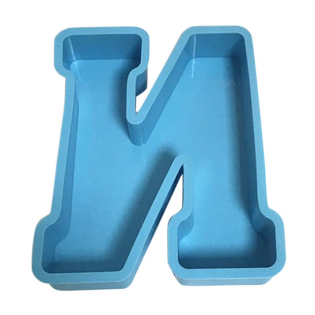 asddcavvf DIY 26 Alphanumeric English Cake Silicone Alphanumeric Cake Cake Mould Valentines Day Silicone for Chocolate Small Metal Pan for Oven Tube Pan for Baking Pound Cake
