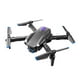 thumbnail image 1 of Tholdsy Dron plegable de 2,4 Ghz, cuadricóptero portátil para niños principiantes, avión de plástico con Control remoto de retorno Accesorios para drones aéreos Negro sin cámara, 1 of 6