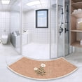 thumbnail image 1 of Bathtub Mat Floor Mat Foot Rug Curved Shower Mat for Laundry Room Tub Shower F, 1 of 8