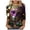 Purple@GC@, variant on CONZONE Womens Mardi Gras T-Shirts 3/4 Sleeve T-Shirts for Women Trendy Graphic Soft Loose Fit 2026 Carnival Tops for Lady