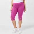 thumbnail image 5 of Drovellove Women's Plus Size Casual Capri Leggings with Elastic Waist - Soft Stretch Pull On Pants for Work, Weekend Errands, or a Night Out, 5 of 6