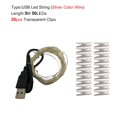 thumbnail image 3 of Guirnalda de luces LED con clip para fotos, USB/batería, 2 m, 5 m o 10 m, decoración navideña para el hogar, dormitorio, fiesta y vacaciones, 3 of 5