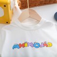 thumbnail image 4 of Boys' Set Summer Fashionable Children's Clothing Handsome Boys' Clothing Summer Baby Monster Short Sleeve Baby Two Piece Set, 4 of 5