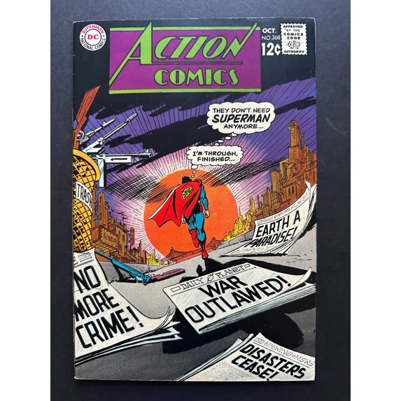 Action Comics #368 Comic Book