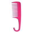 thumbnail image 1 of Peine De Ducha De 5 Dientes Anchos Con Gancho Para Cabello Largo, Húmedo Y Seco, Color Rojo 5 piezas, 1 of 7