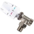 thumbnail image 1 of PinesC 1/2" 3/4" Brass Straight Type Automatic Temperature Control Valve Thermostatic Radiator Valve For Floor heating(3/4") 0.75 Inch, 1 of 4