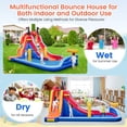thumbnail image 3 of Barara King Inflatable Bounce House, Large Bounce Castle, Inflatable Bouncers, 5-in-1 Inflatable Bounce House with 2 Water Slides and Large Splash Pool With 750W Blower, 3 of 9