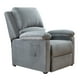 thumbnail image 2 of Reclinable Boston, Atlas del Descanso, herraje de impulso 2 posiciones color Gris, 2 of 7