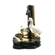 thumbnail image 3 of Adornos para exteriores, decoración de jardín de resina, escultura de animales, decoración de fuente de patio, estatua de familia de patos bañándose (luz solar), 3 of 4