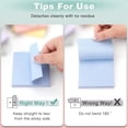 thumbnail image 3 of Notas adhesivas Eastern Wolf 8 blocs 8 colores pastel 3 x 3", 3 of 7