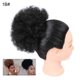 thumbnail image 2 of Sintético High Puff Afro Clip Corto En Cola De Caballo Cordón Afro Bun Pelo Rizado Bun Extensiones De Cabello ANGGREK  Otros, 2 of 8