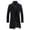 #Black, variant on Men's Fashion Long Sleeve Casual Long Coat - Leisure Outerwear,Black, M