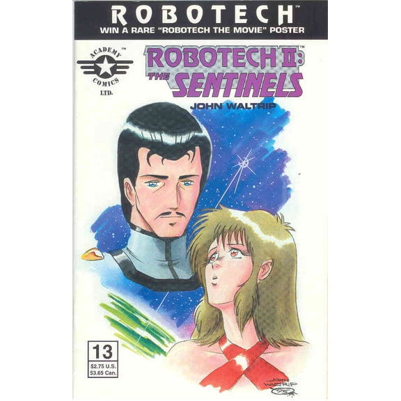 Robotech II: The Sentinels Book III #13 VF ; Academy Comic Book