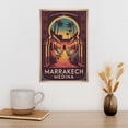 thumbnail image 3 of Vintage Marrakech Medina Travel Poster Inspirational Wall Art Retro Tourism Motivational Print for Home Study Cafe Print Poster, 3 of 8