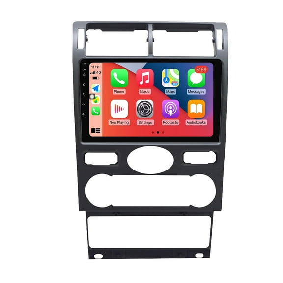 RoverOne Car Stereo CarPlay Android Auto for Ford Mondeo Fusion 3 2000 - 2007 GPS Navigation Bluetooth DSP Multimedia Video Player