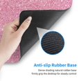 thumbnail image 6 of Balery Glitter Pink Mouse Pad ,15.8x29.5 In Large Gaming Mouse Pad Desk Mat Long Non-Slip Rubber Stitched Edges,Waterproof Mousepad Desk Mat For Gamer Office Home, 6 of 9