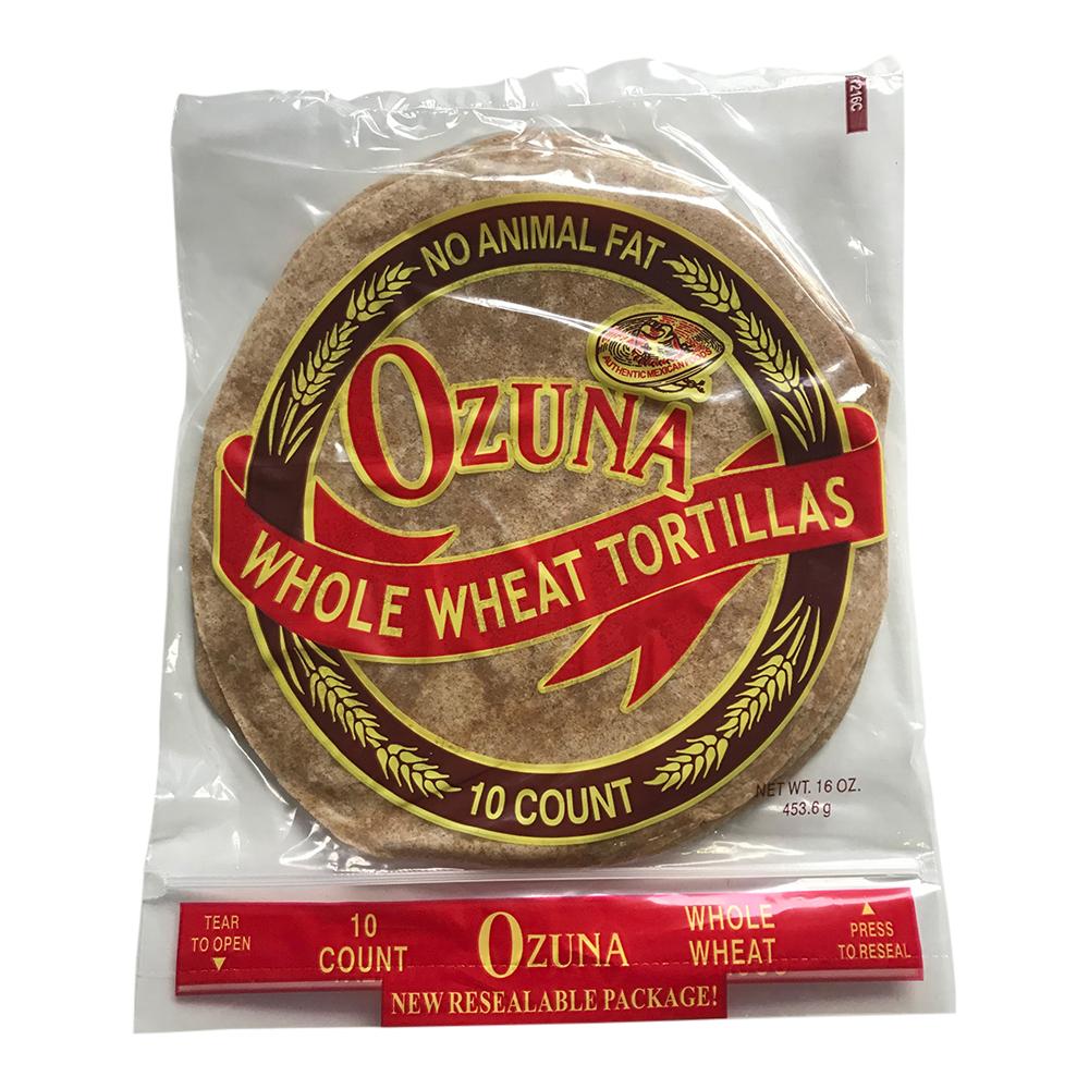 8" Whole Wheat Flour Tortillas
