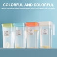 thumbnail image 7 of sruoe Pitchers for Beverages, Pitcher with Lid, Large Capacity Kettle, Juice Pitcher, Handle Water Pitcher for Iced Tea Coffee, Juice Jug, Dishwasher Safe Cold Water Pot, Lemonade, Plastic, 7 of 7