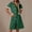 DT-Green, variant on Women's Long Sleeve Collared Button Front Long Coat, Cozy Outerwear for Cool Summer Days Medical Work